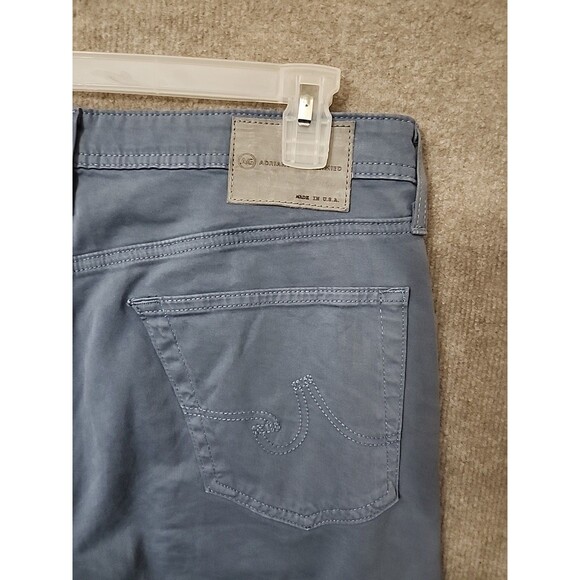 Adriano Goldschmied Protege Pants Mens 34x34 Blue Straight Leg Stretch - Picture 5 of 9